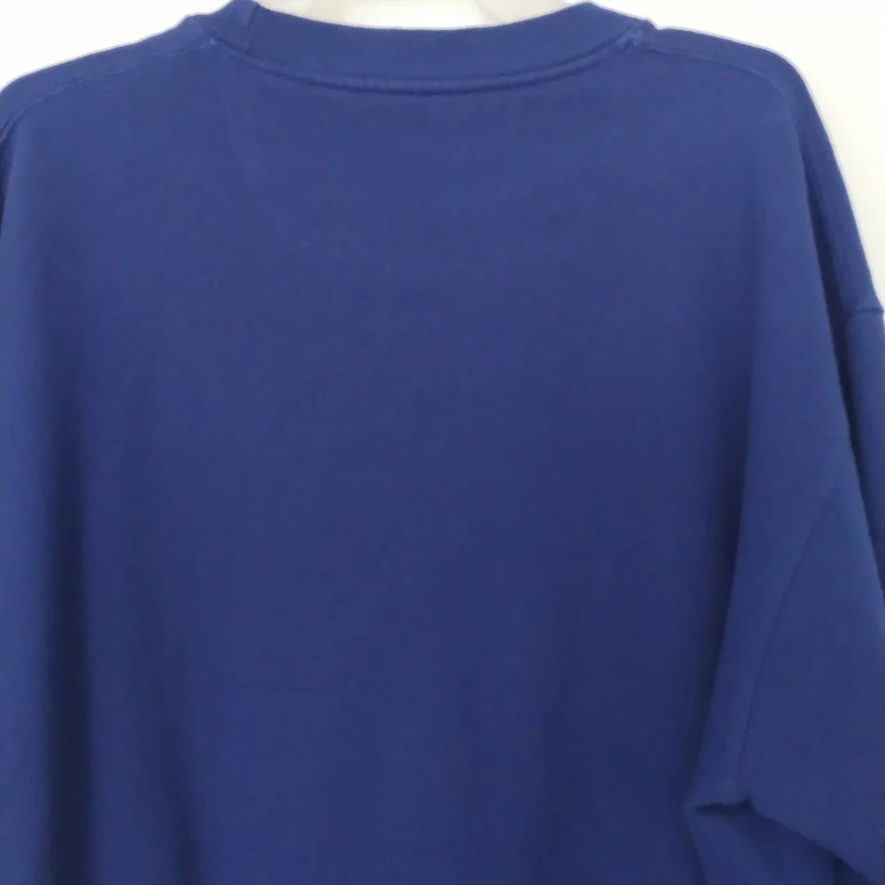 Champion Men's Deep Blue Crewneck Sweater - Picture 2 of 5